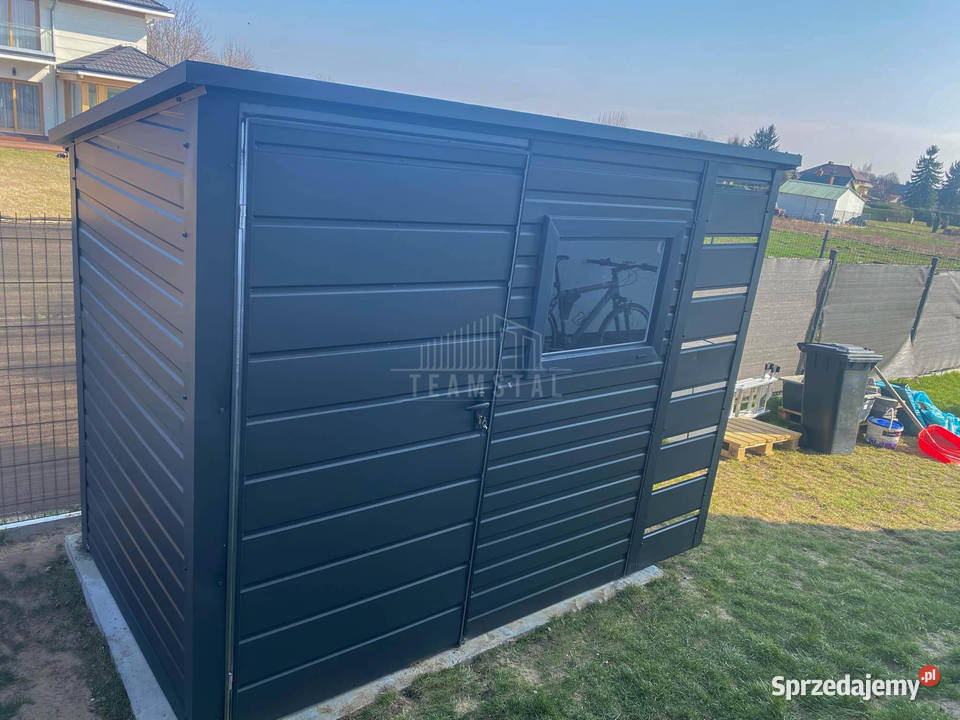 Schowek Domek Ogrodowy 2x15m wiata 05m Drzwi Bydgoszcz