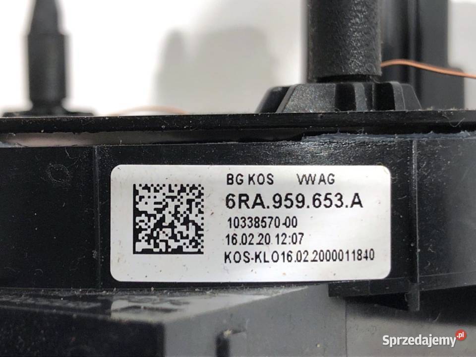 TAŚMA AIRBAG VW TRANSPORTER T6 6RA959653A Bus