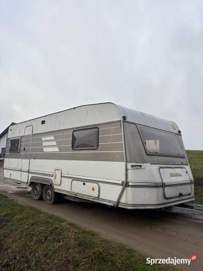 Przyczepa kampingowa Hymer 580 2000 długość Sierakowice