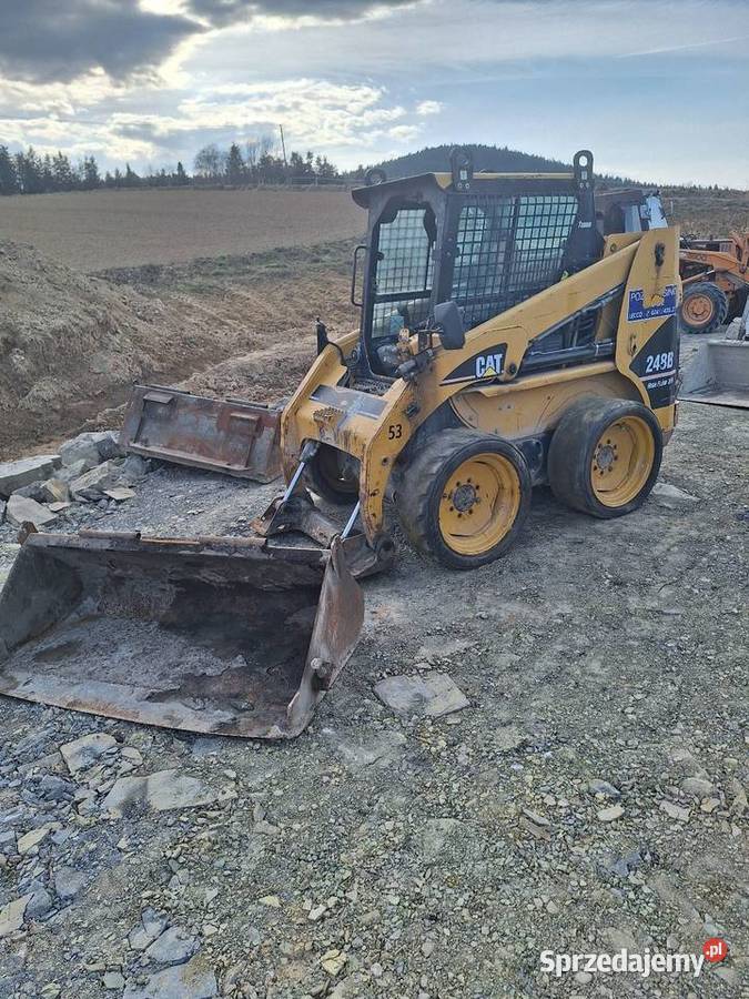 Miniladowarka caterpillar 248b Nowy Sącz