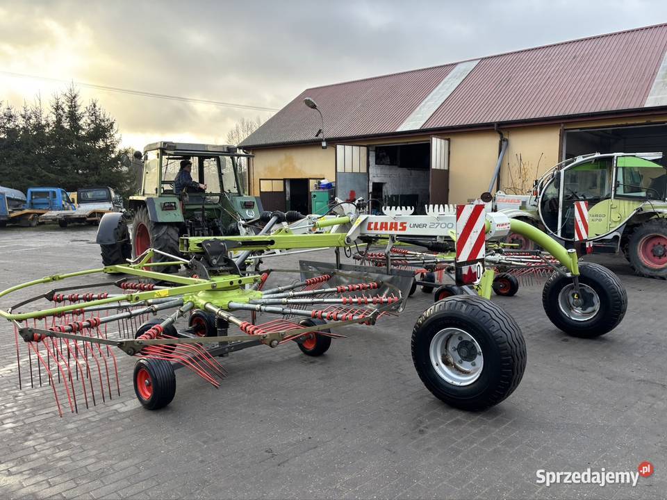 Zgrabiarka 2 karuzelowa Claas Liner 2700 680740m Myszyniec