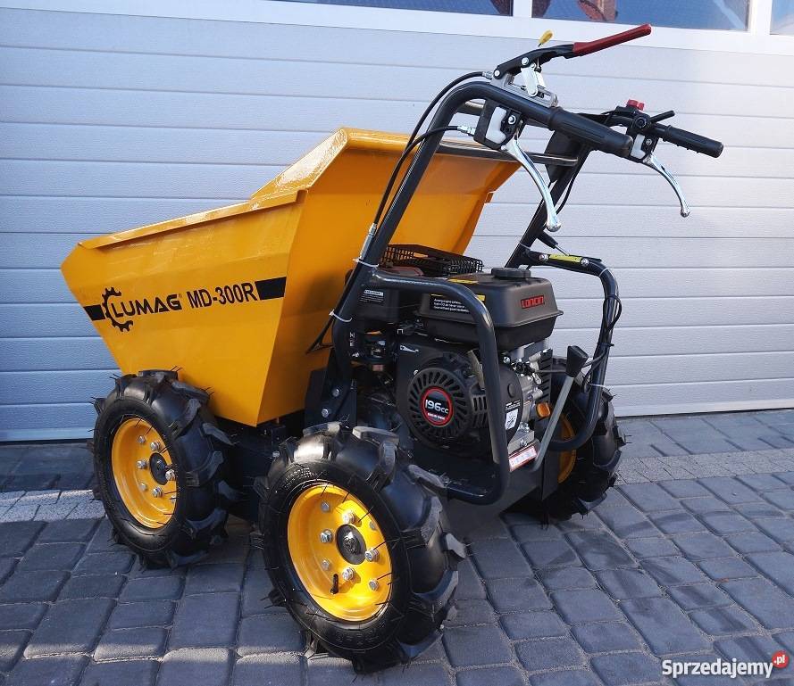 WOZIDŁO MINI WYWROTKA MINIWYWROTKA LUMAG MD300R Spalinowe zachodniopomorskie Drawsko Pomorskie sprzedam