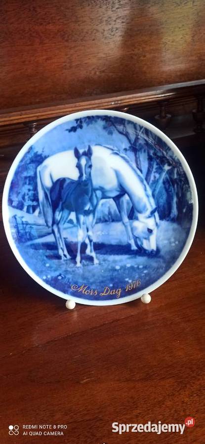 Talerz Mother Day Royal Tettau Konie Psy Gdańsk sprzedam