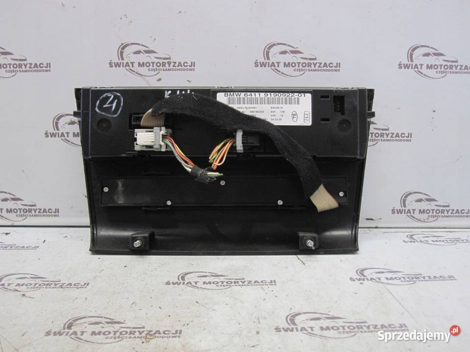 BMW E87 09r panel klimatyzacji 9190922 Kielce
