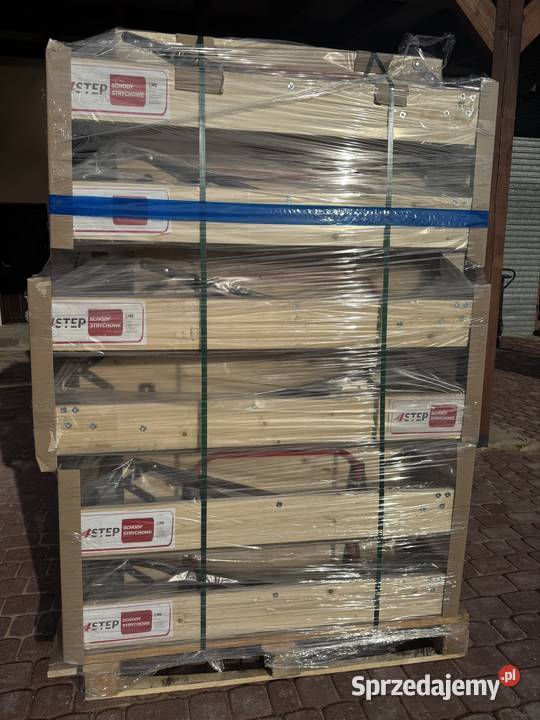 Schody strychowe ocieplane grubość 46 mm sprzedam