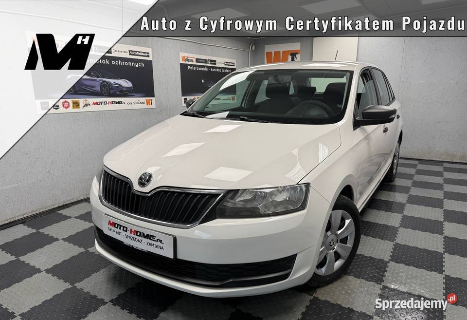 Skoda RAPID 16TDI 5L100 salon pełna historia ESP Poznań sprzedam