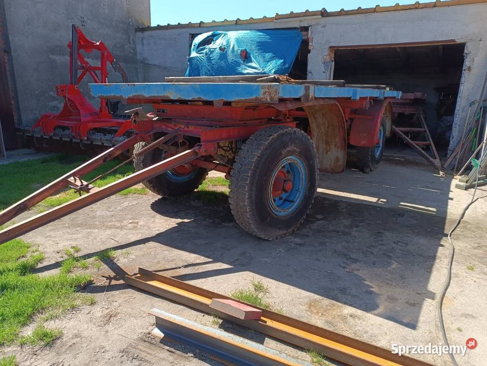 Przyczepa IFA 8011 12 piór resor brandys 6011 Przyczepy rolnicze Jarocin