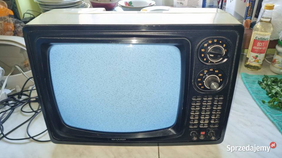 Zabytkowy telewizor Sharp 12P32G 12 Vintage sprzedam