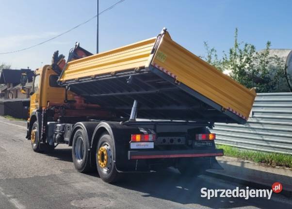 Mercedes Axor 2529 6x2 Nowy Kiper Wywrotka 3str podkarpackie Łańcut