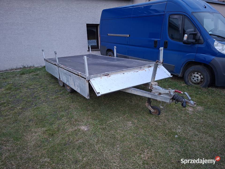 Sprzedam przyczepę HUMBAUR burtowe Strzelce Opolskie sprzedam