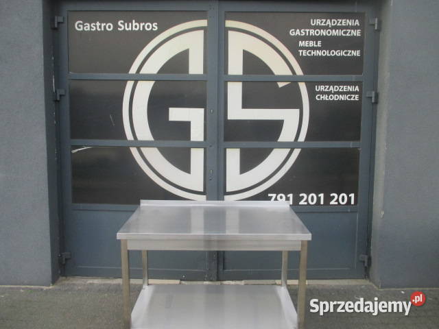 STÓŁ GASTRONOMICZNY Z PÓŁKĄ 1207085 NOWY Biznes i Przemysł wielkopolskie Ostrów Wielkopolski