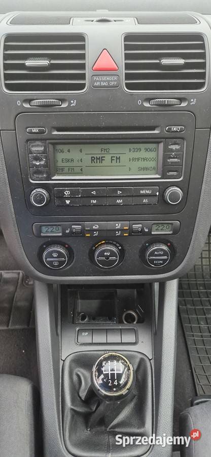 VW GOLF 5 HATCHBACK 1900 TDIKLIMA Głogów sprzedam