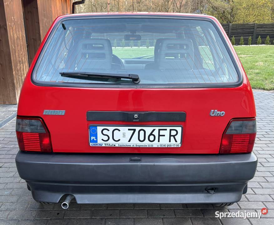 FIAT Uno 63 I właściciel FILM PREZENTACJA manualna mazowieckie Wieliszew