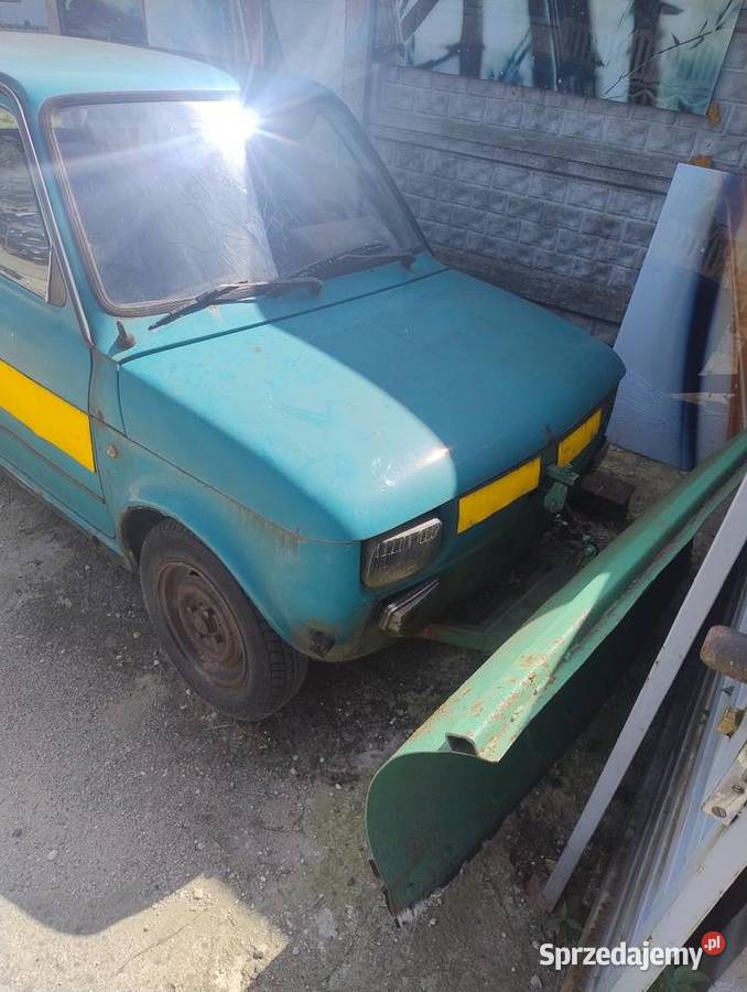 Fiat 126 p dawca uszkodzony