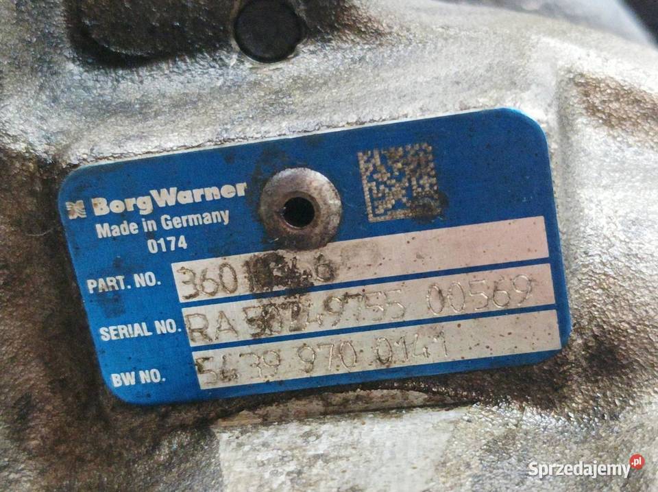 TURBOSPRĘŻARKA 36010145 24 D BITURBO Volvo XC 70