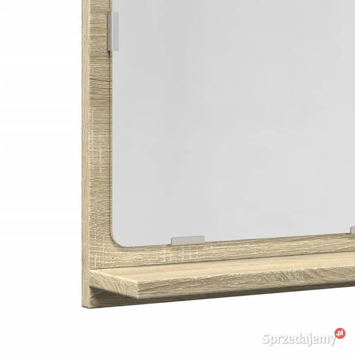 Szafka łazienkowa z lustrem dąb sonoma 60x11x37 Warszawa