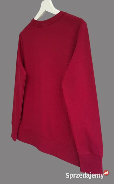 Damska dresowa bordowa bawełniana bluza z długim małopolskie Chrzanów