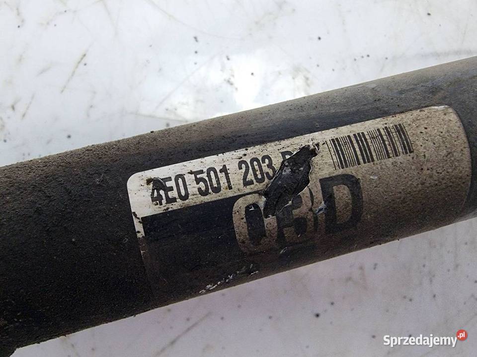PÓŁOŚ LEWA TYŁ VOLKSWAGEN PHAETON 4E0501203D Lipno