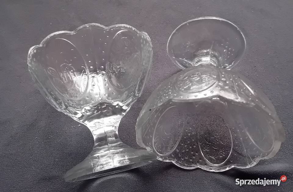 Dwa pucharki do deserów HSG Ząbkowice wzór Koźminek