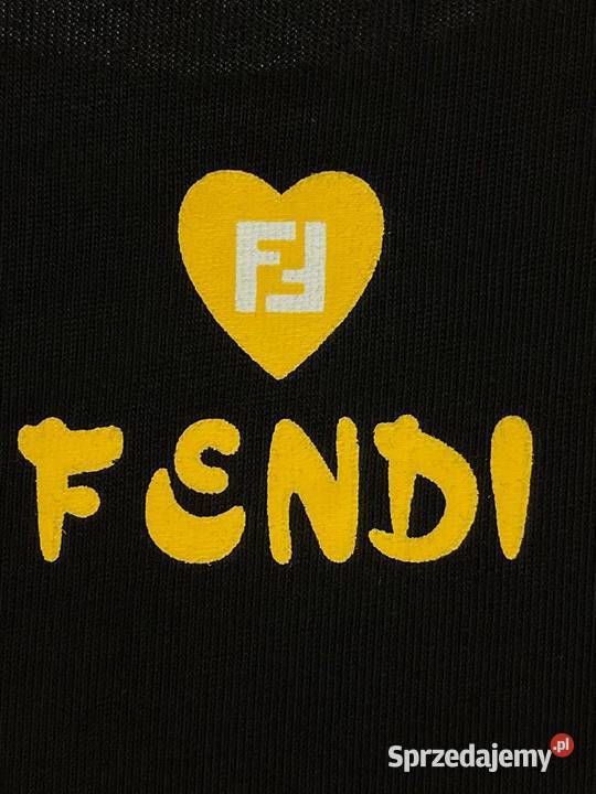 Nowy casualowy tshirt unisex Fendi Kraków