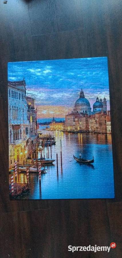 Puzzle ułożone 500 elementów Puzzle Piekary Śląskie sprzedam