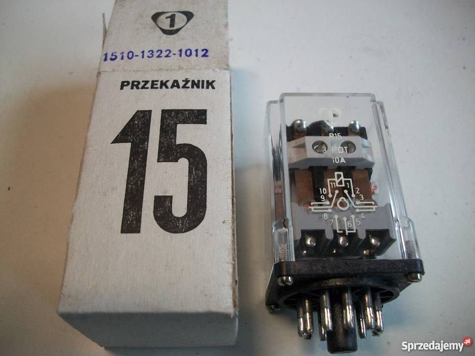 Przekażniki R15 3PDT 12VDC Olkusz
