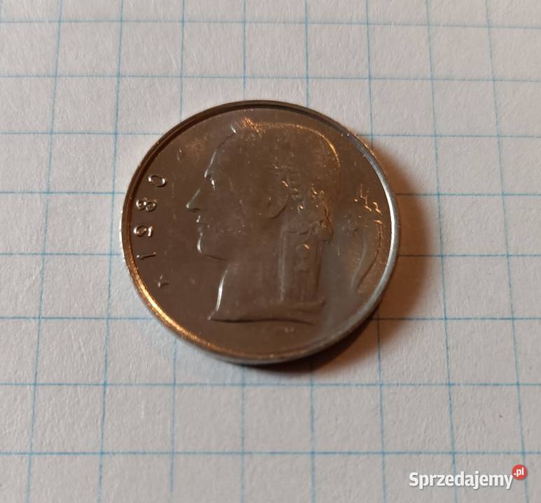 1 FRANK 1980 BELGIA BELGIE Piszczac