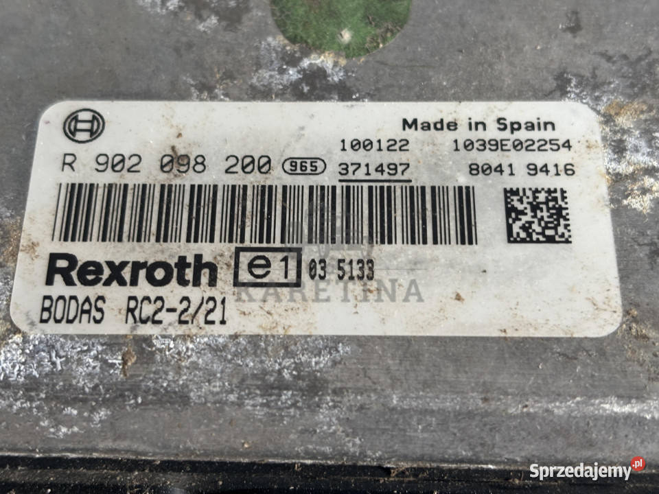 Manitou MLT MHT sterownik moduł komputer 270668 Jastrzębniki