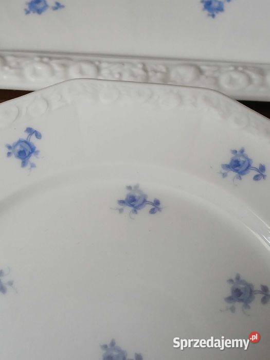 Stary zestaw deserowy Rosenthal patera plus 10 Kraków