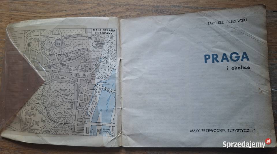Praga przewodnik turystyczny TOlszewski KAW Mapy i przewodniki Kraków