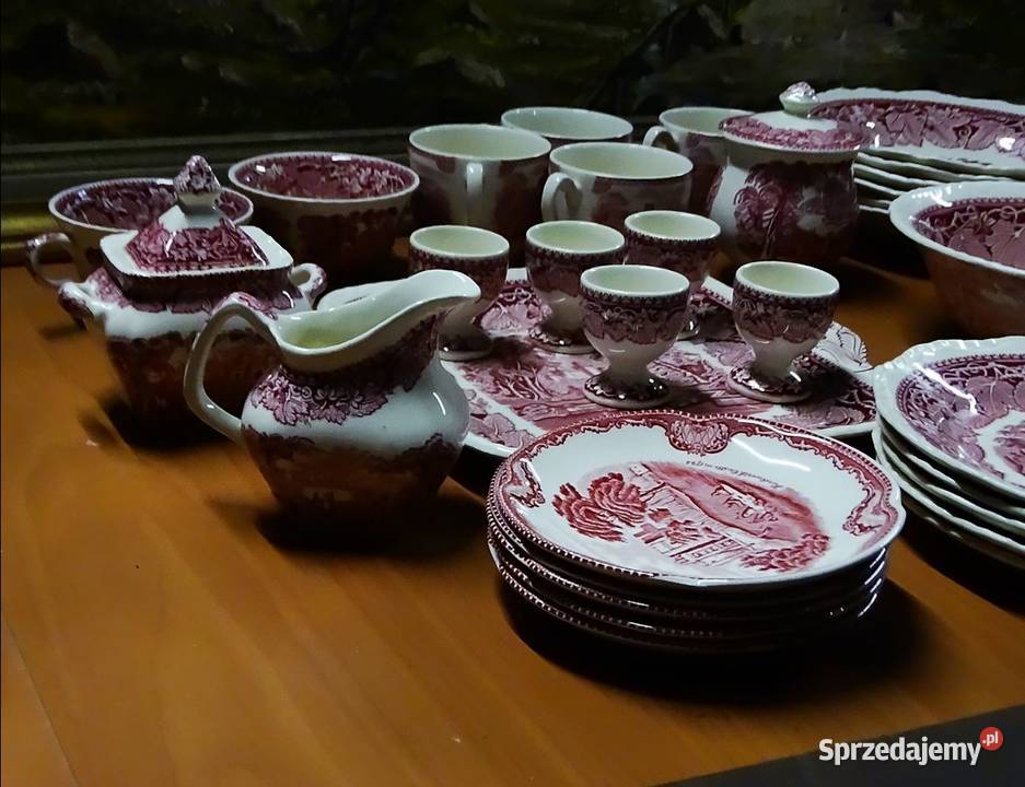 Zestaw porcelany Masons Vista Angielska ceramika Biłgoraj