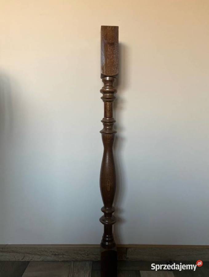 Tralki drewniane do schodów tralki pałacowe Paterek