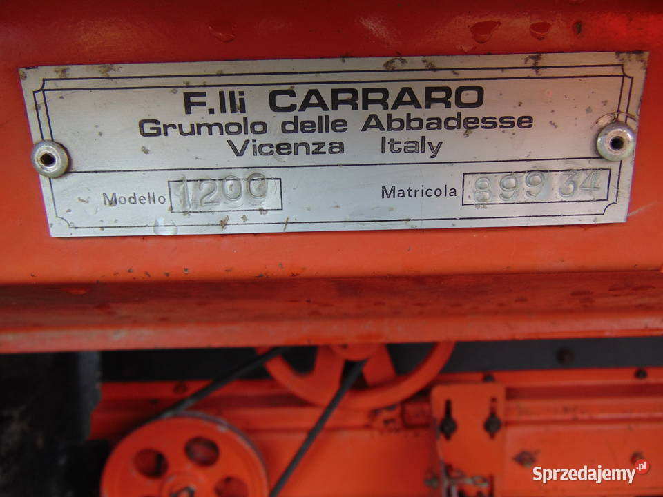 Prasa belująca Carraro 120