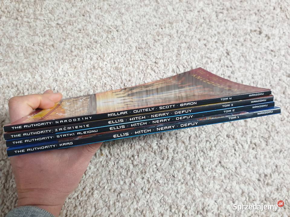 Authority komplet 4 tomy Gdynia