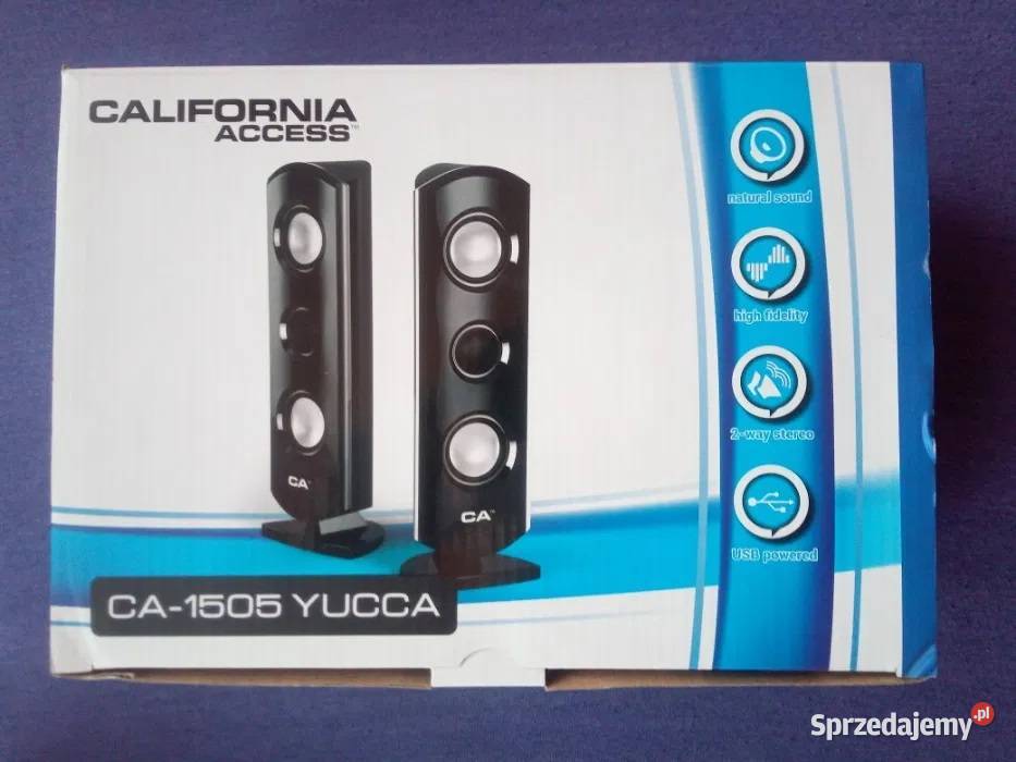 Głośniki 2.0 California CA-1505 Nowe
