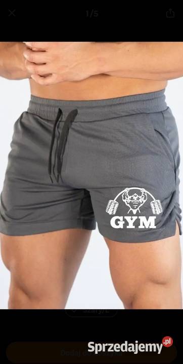 Koszulka spodenki na siłownie GYM mazowieckie sprzedam