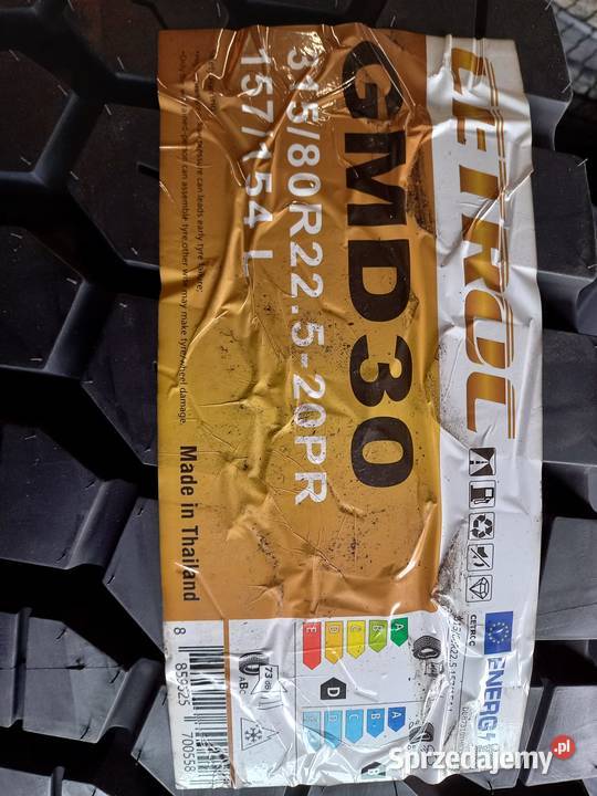 Nowe Opony CETROC GMD30 31580 R225 serwis Gdańsk