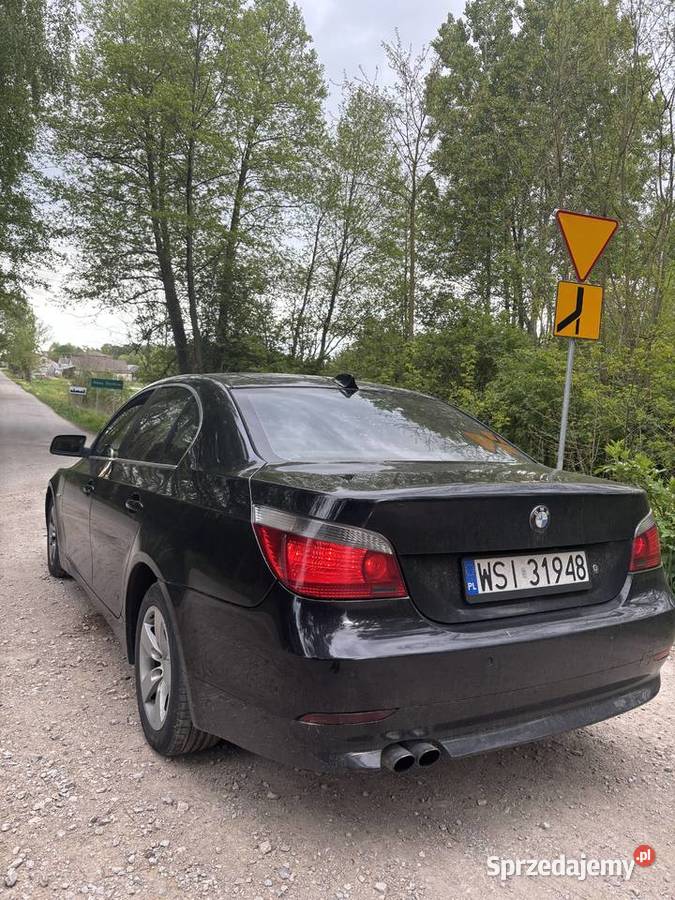 BMW e60 530d USZKODZONA mazowieckie sprzedam