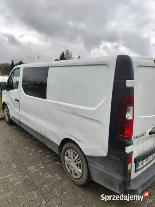 Renault Trafic long L2H1 brygadówka 6osobowy ABS sprzedam