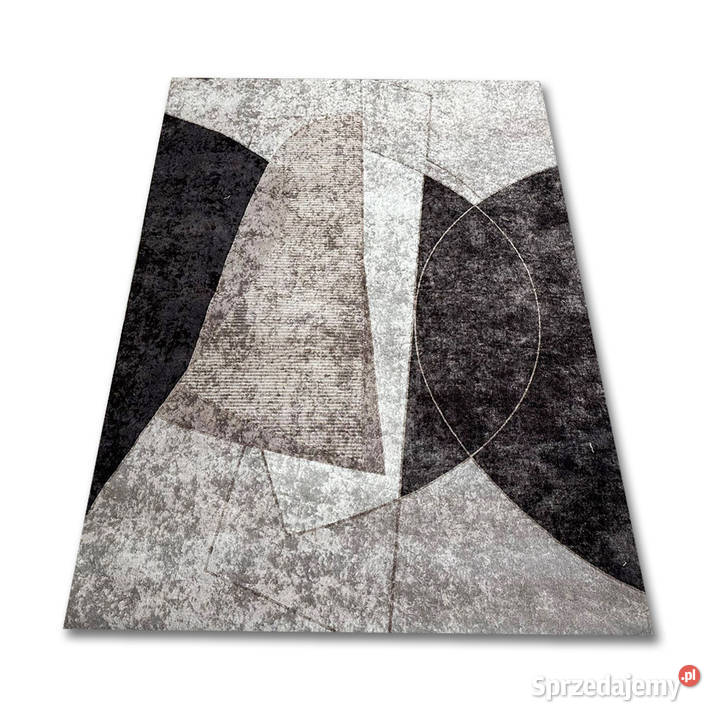 NOWOCZESNY DYWAN 130X190 PRINT 381803 CIENKI Dom i Ogród Białystok