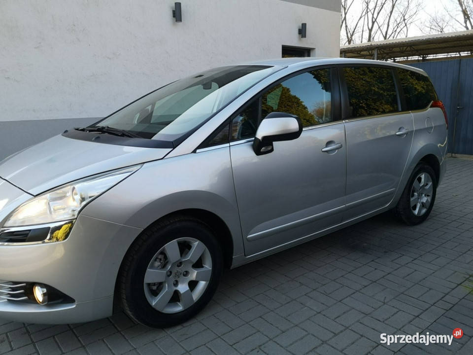 Peugeot 5008 20 HDI 150 Klimatronik ALU 16 7 nieuszkodzony dolnośląskie Strzegom