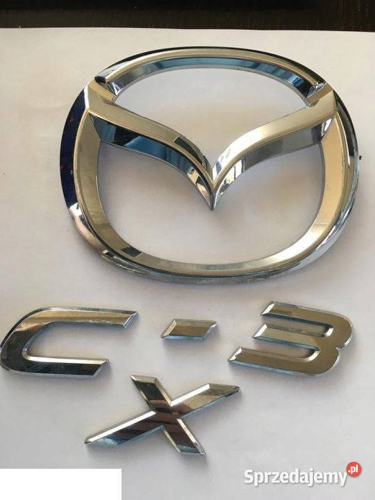 MAZDA CX3 ZNACZEK NAPIS EMBLEMAT LOGO TYŁ KLAPA Kozubszczyzna sprzedam