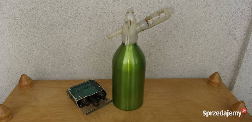 Aluminiowy syfon na naboje PRL Warszawa sprzedam