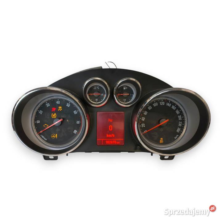 LICZNIK ZEGARY 13442455 AF7B Opel Astra J 14 T osobowe lubelskie Chełm sprzedam