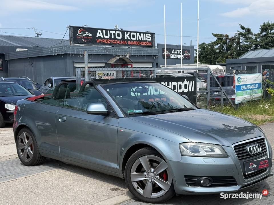 Audi A3 Cabrio 18 2008 BENZYNA RATY nieuszkodzony Częstochowa