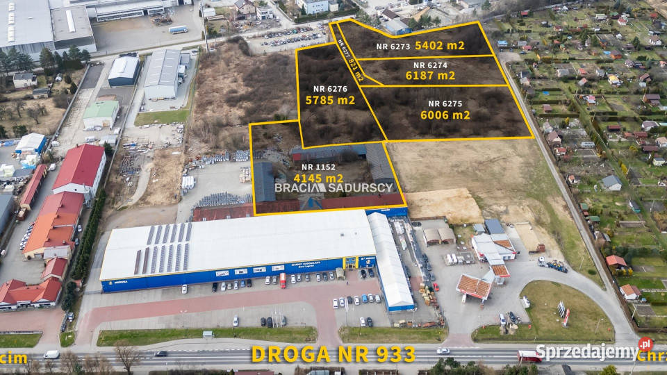 Działkę sprzedam 28346m2 Chrzanów Sprzedaż