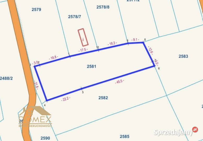 Grunt 1300m2 Lipowa