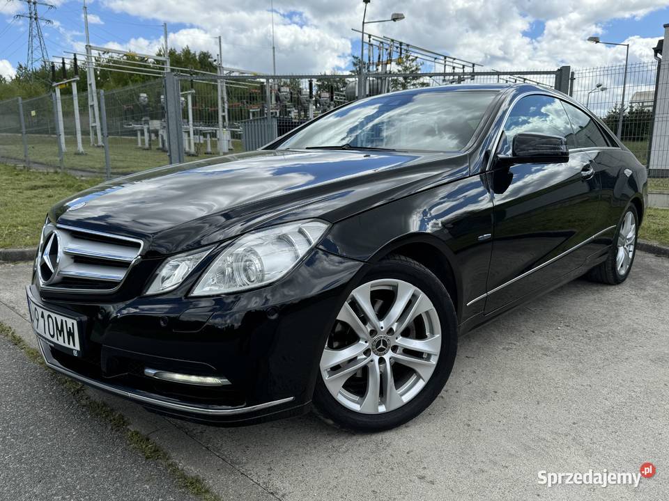 MERCEDES E250 COUPE AUTOMAT SKÓRA BIXENON warmińsko-mazurskie Elbląg sprzedam