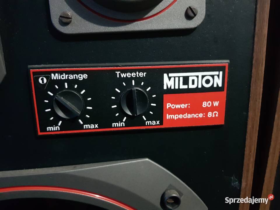 Kolumny MILDTON 80W Tonsil