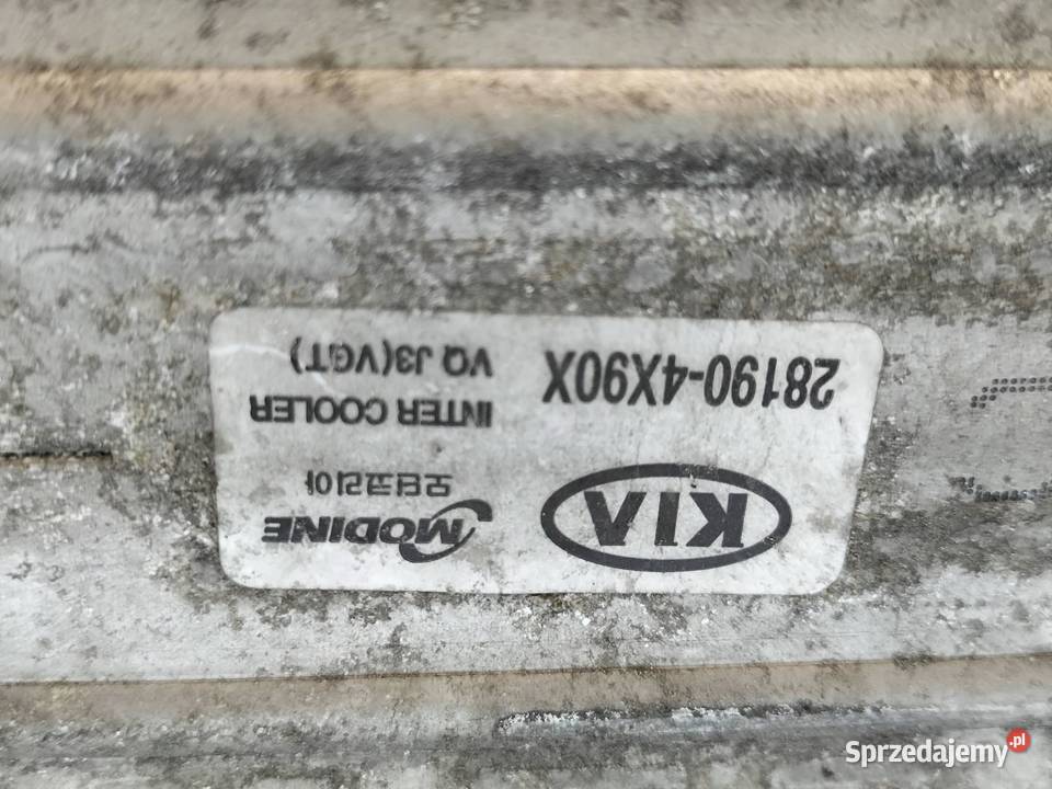 INTERCOOLER 281904X90X Kia Carnival II 20062014